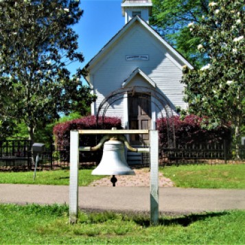 chapel in strawberry patch park april 24